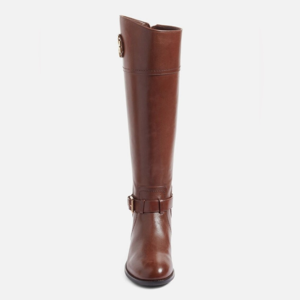 NWT luxury minimalist authentic equestrian Tory Burch 20 MM Adeline Riding Boots - Picture 7 of 17